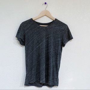Brandy Melville charcoal grey crewneck t-shirt